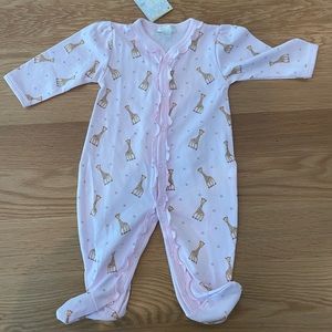 NWT Kissy Kissy Sophie La girafe sleeper